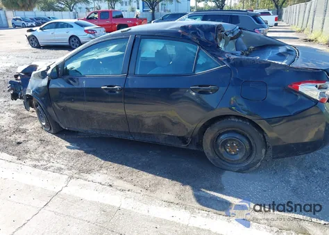 2014 Toyota Corolla Le из США, поврежденный, VIN 2T1BURHE5EC084217